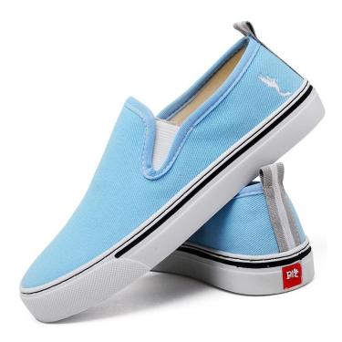 Imagem de Sapatênis Feminino Sem Cadarço Slip On Polo Blu Leve Calce Fácil-Feminino