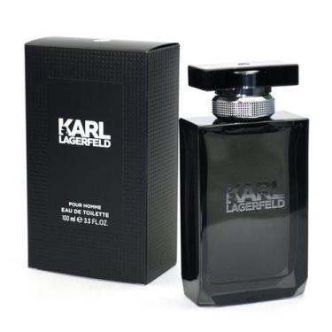 Imagem de Perfume Masculino Karl Lagerfeld Edt 100ml - Fragrância Sofisticada El