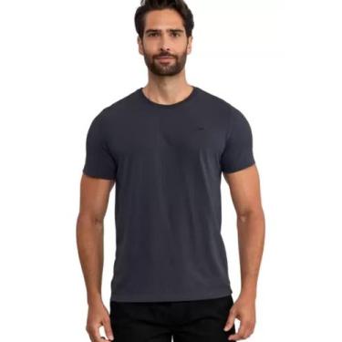 Imagem de Camiseta Masculina Clássica Em Malha - Hangar 33