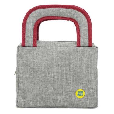 Imagem de Bolsa Térmica Sun Way com Alça Colorida 1,8L 22 x 10 x 17cm Cores Sort
