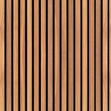 Imagem de Papel de Parede Adesivo Ripas de Madeira Natural Rolo 0,50x1m - Adesiv