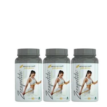 Imagem de Kit 3 Zerapetite 60 Capsuas Bodyaction - BODY ACTION