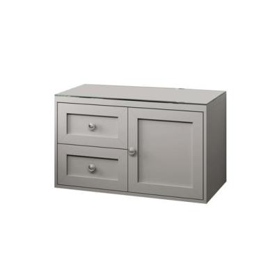 Imagem de Gabinete Para Banheiro Provençal 80 Sem Cuba Suspenso - Astral Design