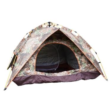 Imagem de Barraca Camping 4 Pessoas Pop Up Camuflada Abre Sozinha