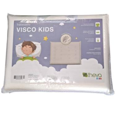 Imagem de Travesseiro Visco Kids  30X40 cm Viscoelástico Theva