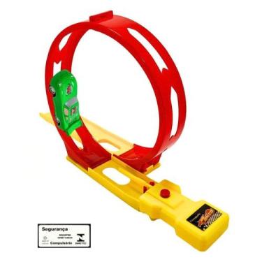 Imagem de Pista Looping com Lancador de Carrinho Art Brink Brinquedo Infantil Re