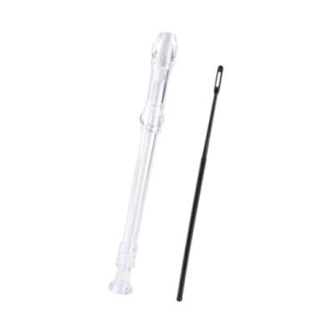 Imagem de simhoa Flauta Doce Soprano, Instrumento Descante para Iniciantes E Estudantes, Claro