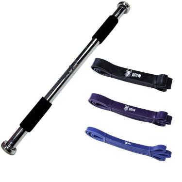 Imagem de Barra Para Porta Cromada Super Band 3 Intensidades Odin Fit