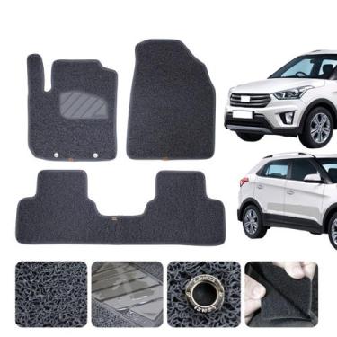 Imagem de Tapete Carro Capacho Novo Creta 22 a 2026 Robusta Sob Medida Impermeáv