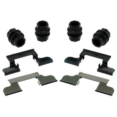 Imagem de ACDelco Kit profissional de pinça de freio a disco traseiro 18K1736X com clipes, vedações e lubrificante