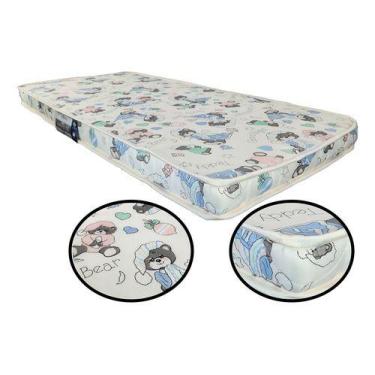 Imagem de Colchão Baby p/ Berço Guarda Costas Pro Baby D18 Liso 1,30 x 0,60 x 0,