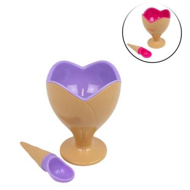 Imagem de Tigela de Sobremesa Casquinha de Sorvete Color - Tudo em Caixa