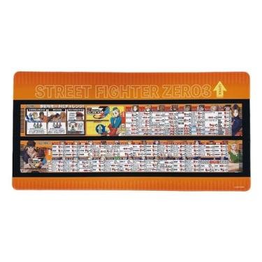 Imagem de Capcom Tapete de mesa Street Fighter Zero 3^ Coleção Capcom Fighting 2, aprox. 300 x 600 mm, poliéster, borracha sintética