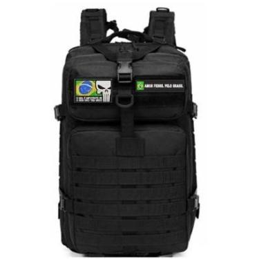 Imagem de Mochila Tática 50 Litros Militar PREMIUM TRILHA ESPORTE TREKKING CAMPING-Unissex
