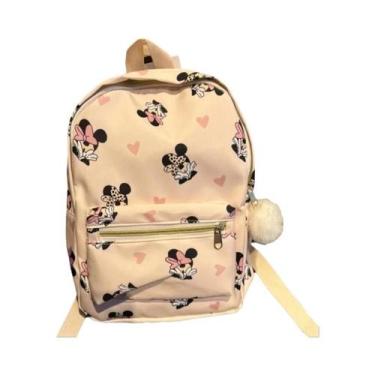 Imagem de Mochila Grande E Fofa Da Minnie, Estilo Disney, Bolsa Escolar Para Men