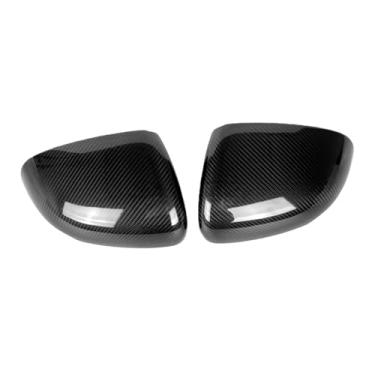 Imagem de Fibra de carbono carro espelho lateral capa espelho retrovisor tampas compatíveis com benz a cla w177 v177 c118 a35 a45 cla200 2020-2023