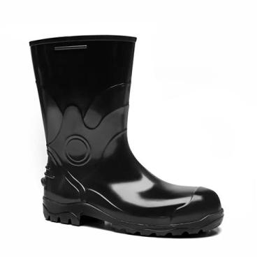 Imagem de Bota PVC Galocha Cano Médio Acqua Lev Com Forro CA26586 - Bracol, 40, 