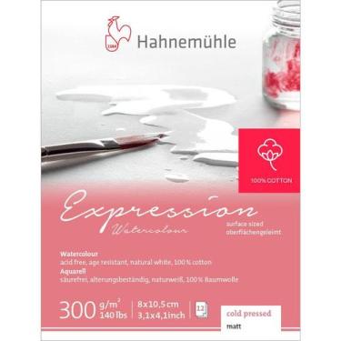 Imagem de Bloco Hahnemuhle Watercolour Expression 300 g/m² TF 12 Fls 8 x 10,5 cm