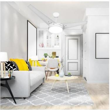 Imagem de Ventilador de Teto Itacaré Branco Branco com LED Branco Frio 220V - Ve