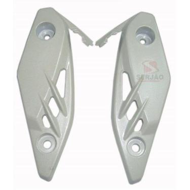 Imagem de Carenagem Lateral Bananinha Farol Fazer250 Fazer 250 Branco Perola 201