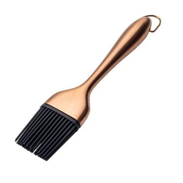 Imagem de Pincel Culinário - 22X4,5Cm - Aço Inox - Rose Gold - 1 unidade - Cromu