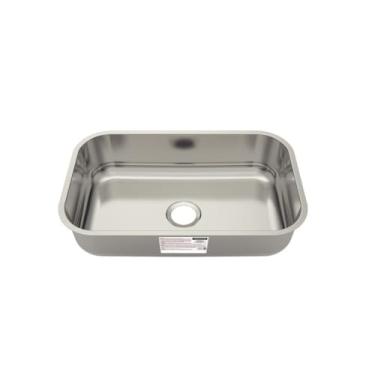 Imagem de Cuba de embutir Tramontina Basic 56 BL em Aço Inox 56x34 cm