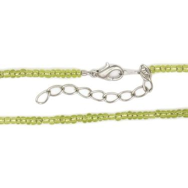 Imagem de Colar com contas de vidro Blue Moon Bella Artiste 45,7 cm, 1/pacote, verde-A