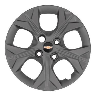 Imagem de Calota Esportiva 378CB Cubo Baixo Aro 14 Grafite Onix Prisma - Garagem