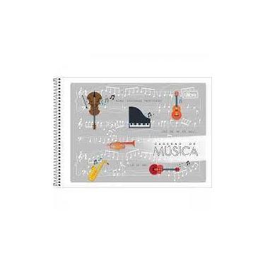 Imagem de Caderno 1/4 Tilibra Musica Espiral CD 040 Fls 111090