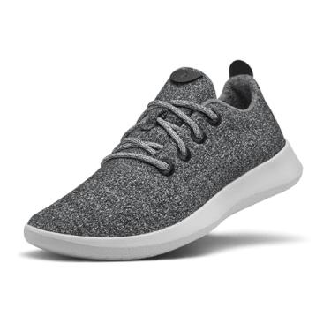 Imagem de Allbirds Tênis masculino de lã para uso diário, lavável na máquina, feito com materiais naturais, Cinza natural (sola cinza claro), 44