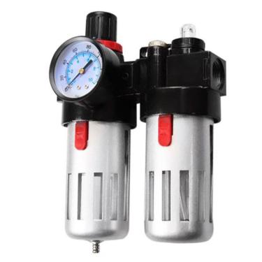 Imagem de Filtro Regulador e Lubrificador de Ar 1/2" - V8 Brasil Fa-06