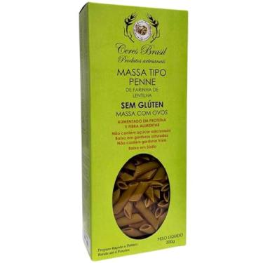 Imagem de Macarrão Penne de Lentilha Amarela Sem Glúten Ceres 200g