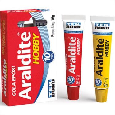 Imagem de Araldite Tekbond Hobby 16Gr 10 Min.