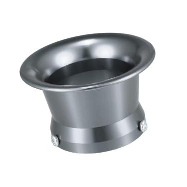 Imagem de A ABSOPRO 50 mm 5 cm Velocity Stack Filtros de ar Carburador de Motocicleta Funil de Carburador de Carburador Trompete Aspirador de Ar Copo de Buzina de Vento para Honda para Yamaha Liga de Alumínio