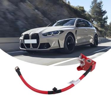 Imagem de ELSOON 61128796155 Cabo terminal de bateria positiva para carro compatível com BMW 430i xDrive 2022 compatível com BMW M3 2023 compatível com BMW 330i xDrive 2023 compatível com BMW M340i xDrive 2023