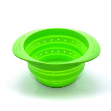 Imagem de Escorredor Silicone Compacto Dobrável - Capacidade Ampliada