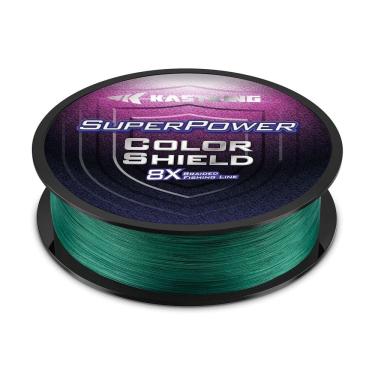 Imagem de Linha de pesca KastKing Superpower ColorShield 80 lb/500 jardas X8
