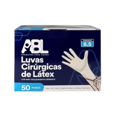 Imagem de KIT LUVA CIRÚRGICA ESTÉRIL COM PÓ ABL PREMIUM 100 PARES (7,5)