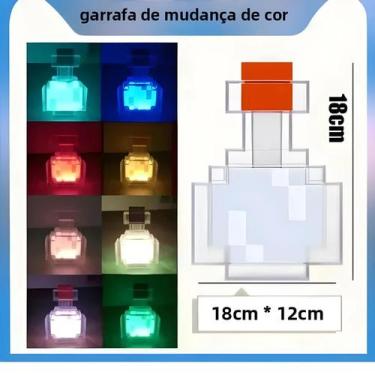 Imagem de Lanterna De Parede LED Recarregável USB Infantil, Luz Noturna De Mesa 