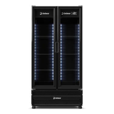 Imagem de Cervejeira Imbera 810 Litros Porta de Vidro Full Black CCV480 220V