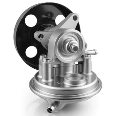 Imagem de BOQNZN Bomba de vácuo com polia adequada para 1995-2020 Isuzu NPR NPR-HD Gas V8 L96 LQ4 L31 LQ4 L05 L96 LQ4 3.0L 3.9L 4.8L 5.2L 5.7L 6.0L, substituição da bomba de vácuo de freio 8972410303 51 900 4