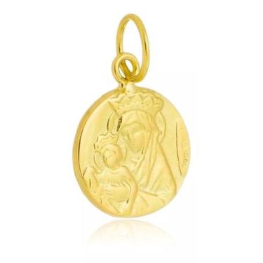 Imagem de Pingente Nossa Senhora Da Fé Ouro Amarelo 18 Kl - Juniorjoiaspiracicab