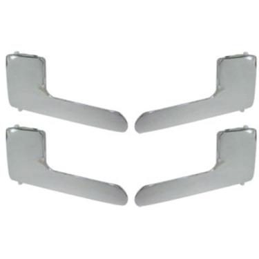 Imagem de Conjunto Maçaneta Porta Gol G4 Cromada - Universal