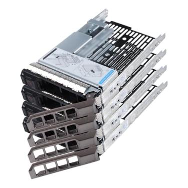 Imagem de Bandeja de disco de 8.9 cm com adaptador HDD de 6.3 cm compatível com servidores Dell PowerEdge R430 T430 R530 T630 R730 R930 R420 T420 R520 T620 R720 R410 R415 T410 5510 R515 T610 R710 T710, pacote