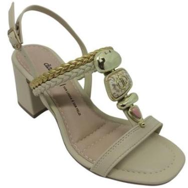 Imagem de Sandália Dakota Feminina Pedras Decorativas-Feminino