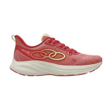 Imagem de Tênis Running Feminino Olympikus Swift 5 Rosa, Cereja, 37