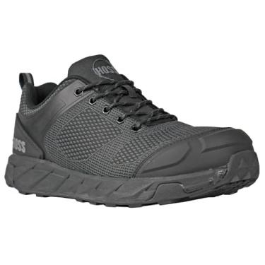 Imagem de Hoss Sapato masculino Buster Low Big Size Fire and Safety, Preto, 19 X-Wide