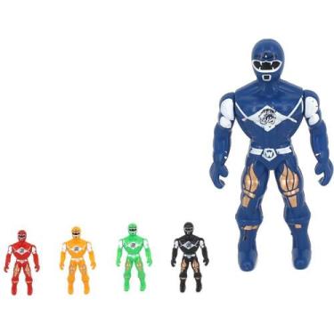 Imagem de Boneco e Personagem Hero Squad 5 PCS - Wellmix