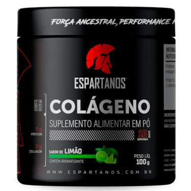Imagem de Colágeno em pó Limão 100g - Espartanos