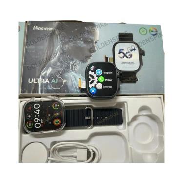 Imagem de Smartwatch Android 5G LTE Microwear S10 Ultra Com Câmera Rotativa AI3,